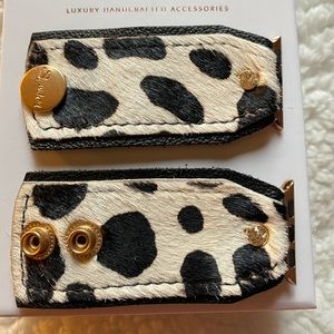 SparklBand - NEW hair on hyde cow print. XS 38/40